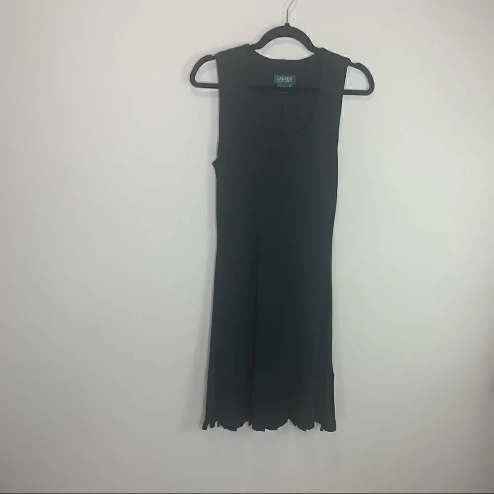 Lauren Ralph Lauren black dress cute pleats